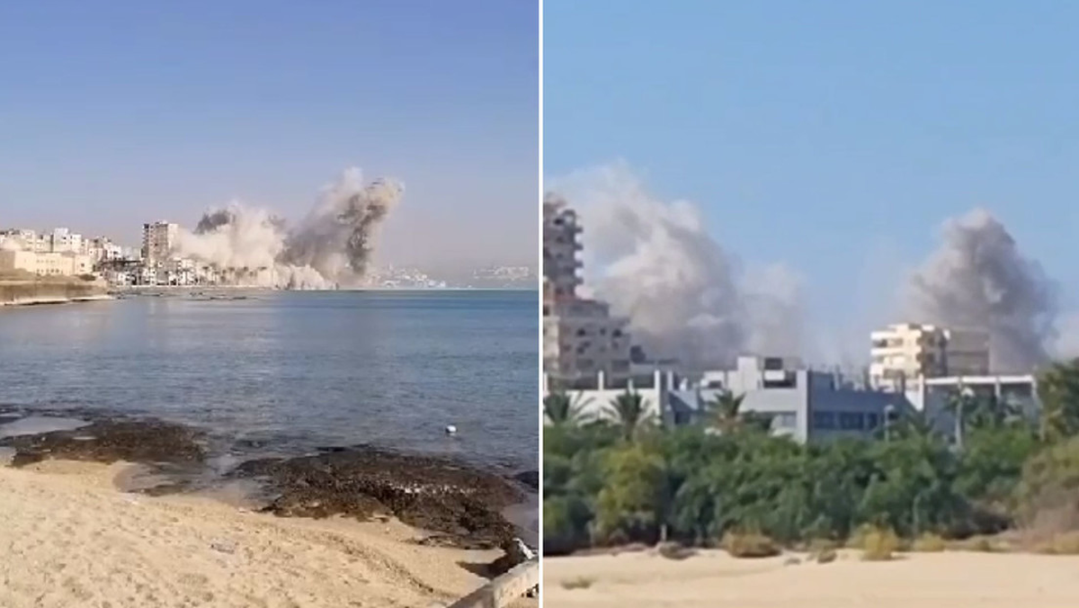 La ciudad libanesa de Tiro, atacada La ciudad libanesa de Tiro, atacada