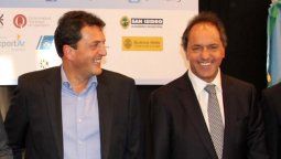 altText(Scioli y Massa se vuelven a mostrar juntos)}
