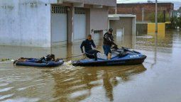 Inundaciones en el noreste de Brasil. Foto:&nbsp;MANUELLA LUANA&nbsp;AP