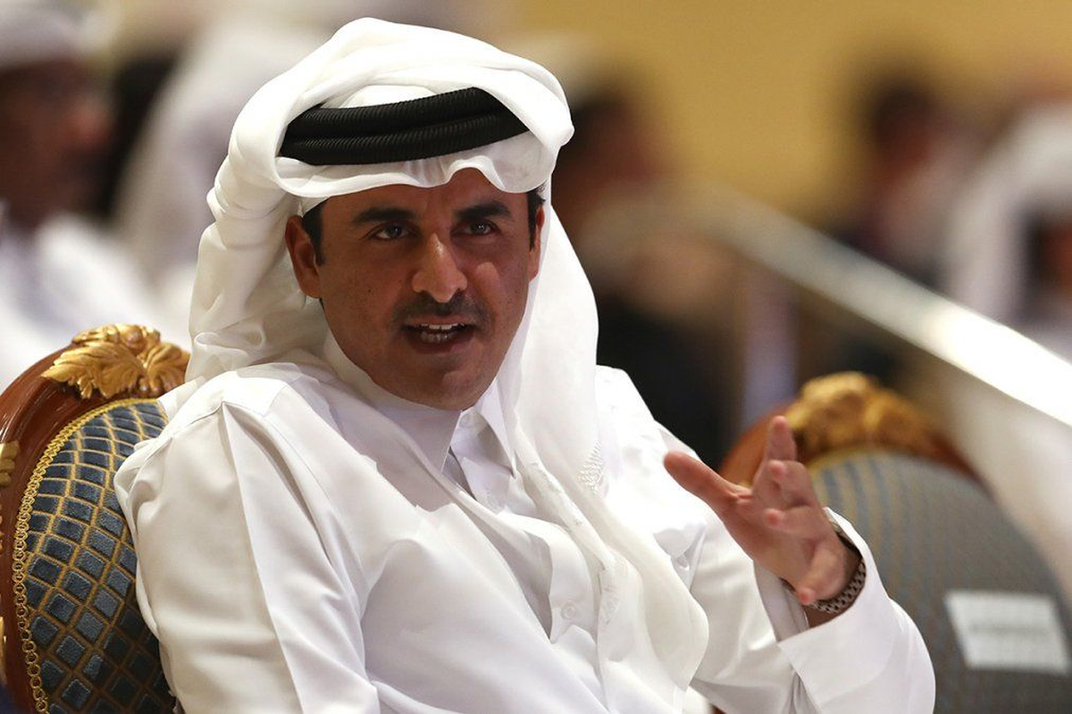 El emir de Qatar Tamim bin Hamad Al Thani. El emir de Qatar Tamim bin Hamad Al Thani.