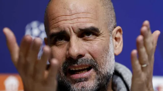 Pep Guardiola, entrenador del Manchester City