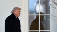 El presidente de Estados Unidos, Donald Trump, en los jardines de la Casa Blanca. El presidente de Estados Unidos, Donald Trump, en los jardines de la Casa Blanca.