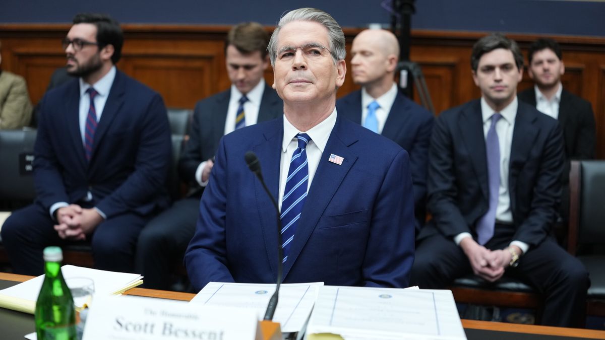 Scott Bessent en el Congreso.