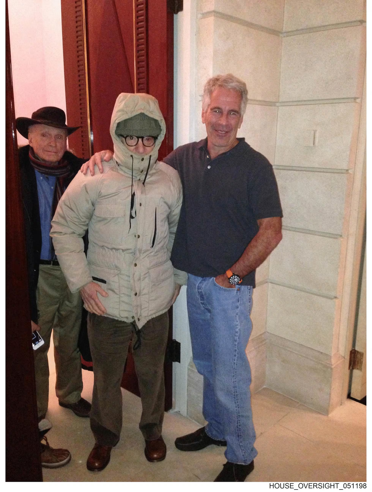 Woody Allen con Epstein.HOUSE OVERSIGHT COMMITTEE DEMOCR (VIA REUTERS) Woody Allen con Epstein.HOUSE OVERSIGHT COMMITTEE DEMOCR (VIA REUTERS)