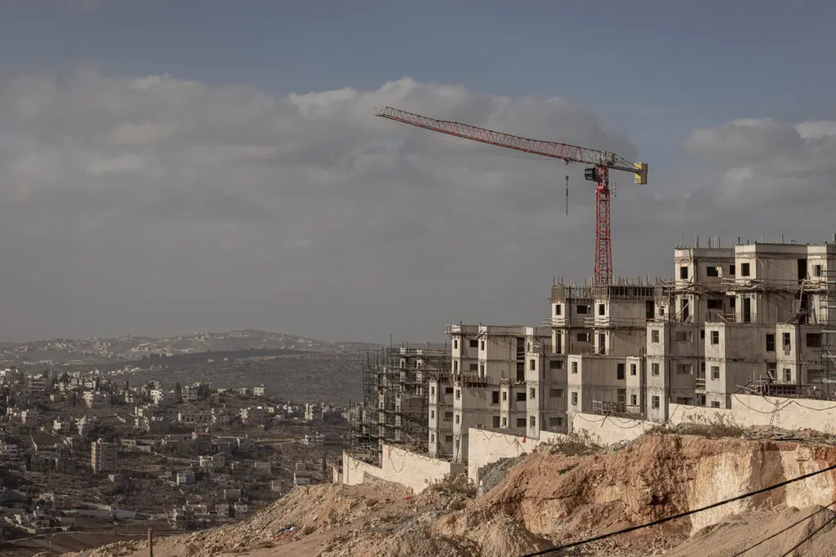Nuevos edificios en el asentamiento israelí de Eli en Cisjordania en diciembre. Crédito...Avishag Shaar-Yashuv para The New York Times Nuevos edificios en el asentamiento israelí de Eli en Cisjordania en diciembre. Crédito...Avishag Shaar-Yashuv para The New York Times