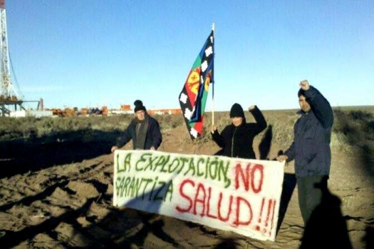 Comunidades originarias se manifiestan en Neuquén por el acuerdo de Chevron con YPF