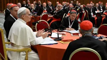 Papa León XIV al abrir el Consistorio: