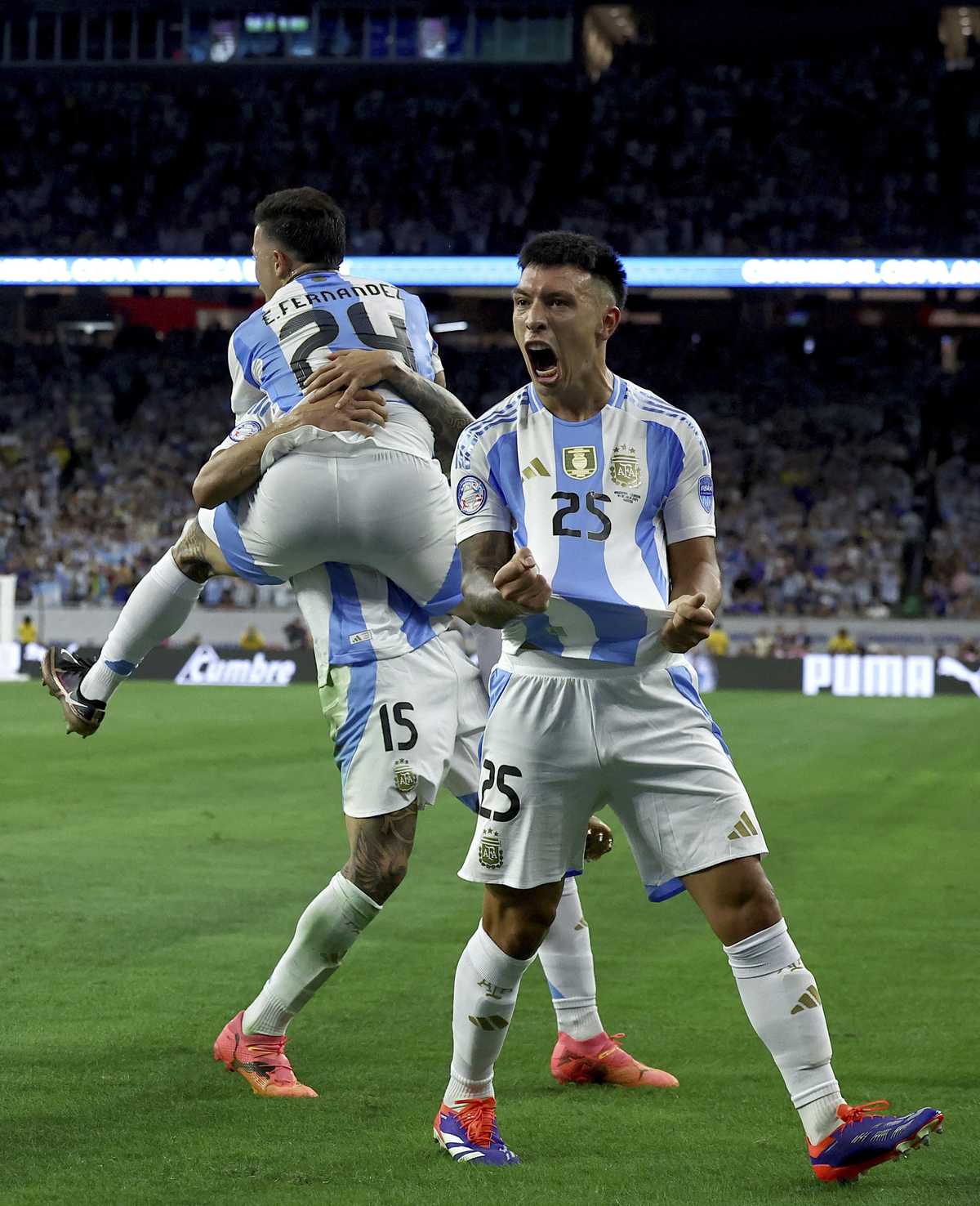 La Selección Argentina va en busca de la final. La Selección Argentina va en busca de la final.