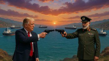 Inestabilidad al palo y guerra en Oriente: Irán ataca base de USA y Trump amenaza a Omán con estallarlo