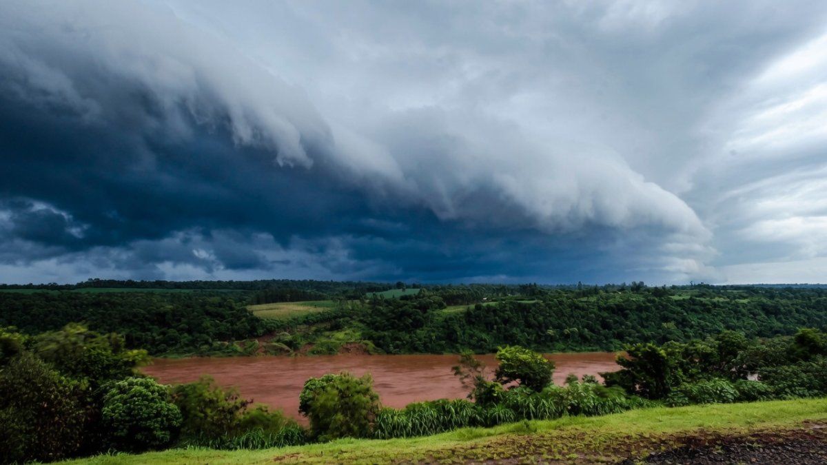 El Niño dice presente en Misiones con un fuerte temporal.&nbsp;