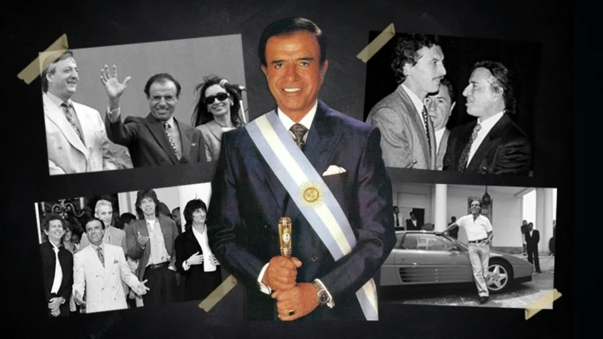 Ex presidente Carlos Menem