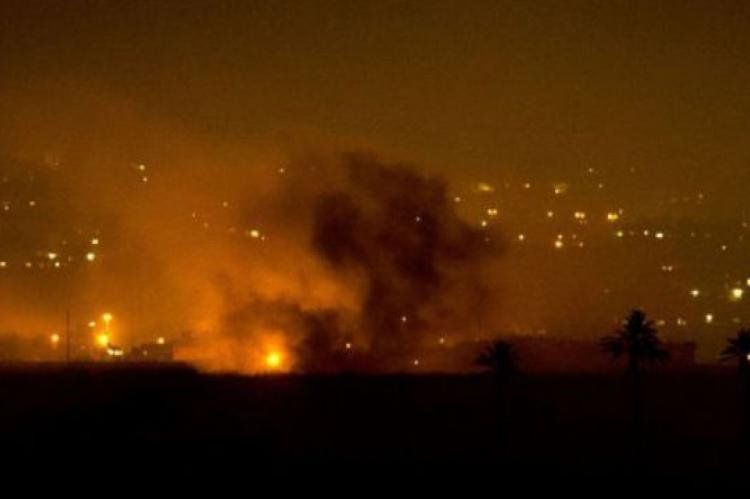 Bombardeo sobre Gaza esta madrugada