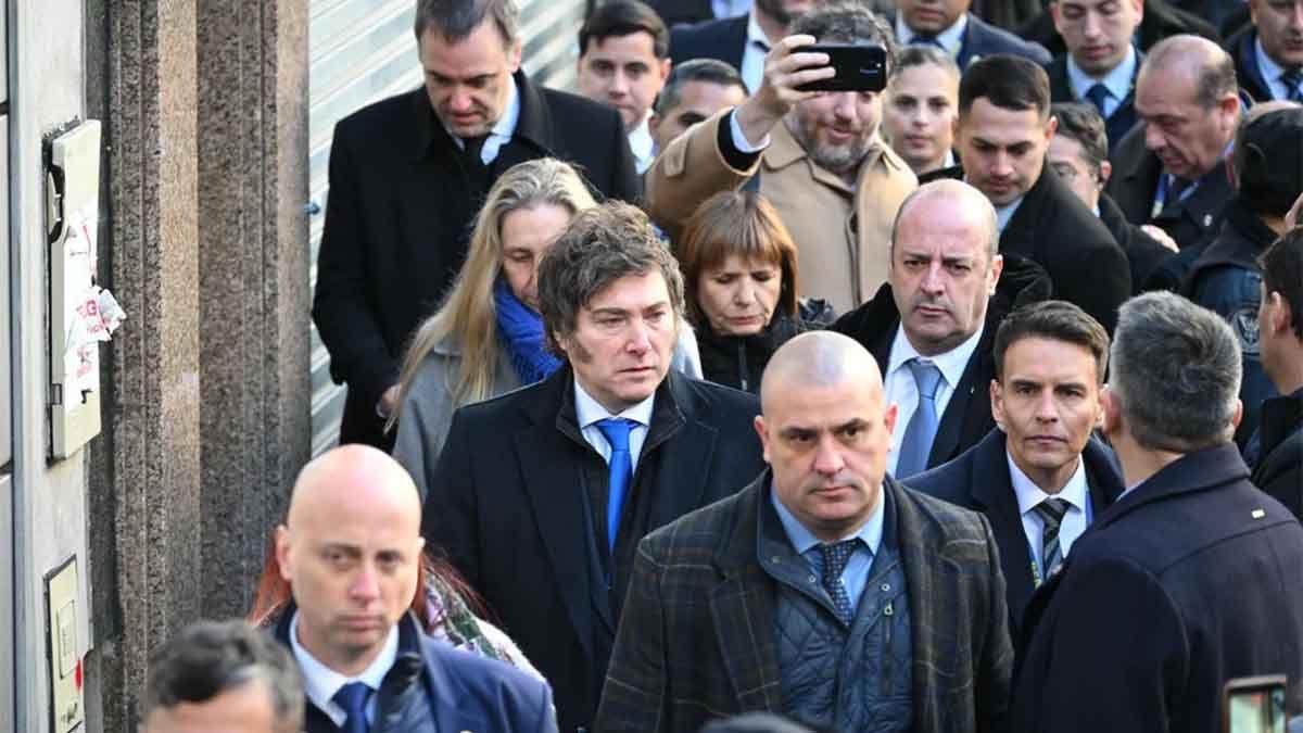 31 aniversario del atentado a la AMIA: Milei prometió no parar hasta que se haga justicia