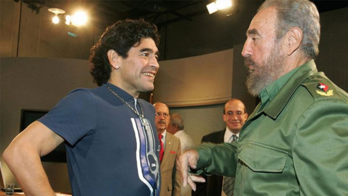 Diego Maradona y Fidel Castro, secretos en Cuba