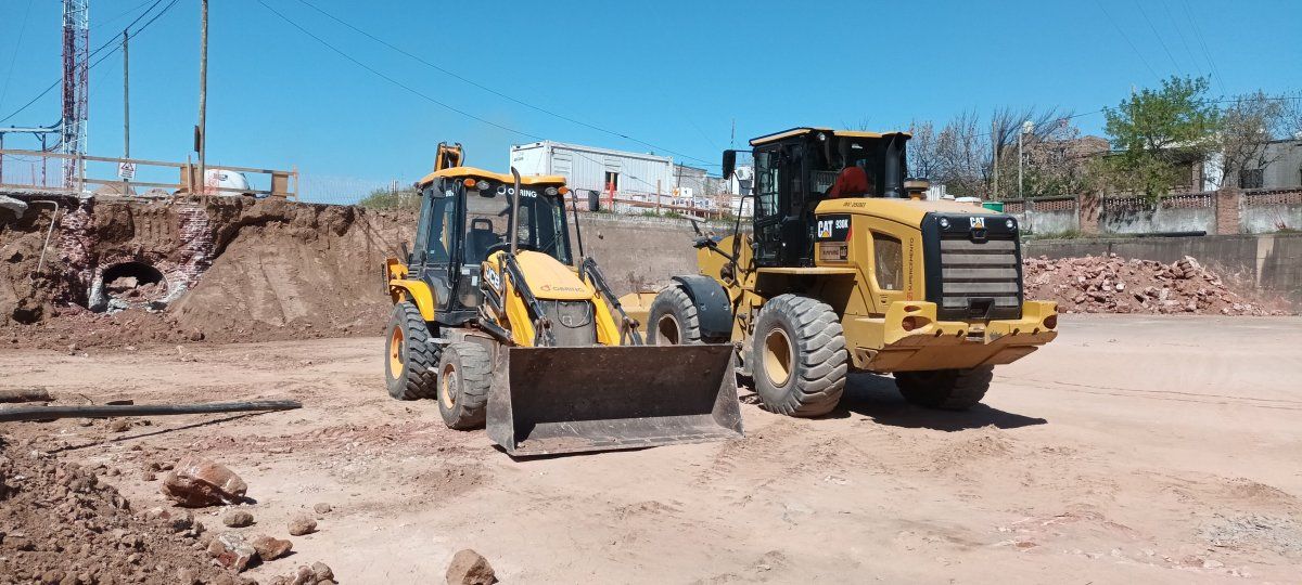 Obra pública en marcha.&nbsp;