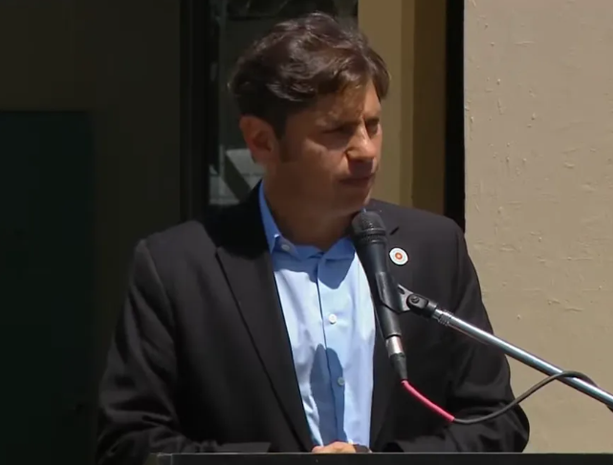 Desde Almirante Brown, Axel Kicillof lanzó su furia contra la Corte Suprema.