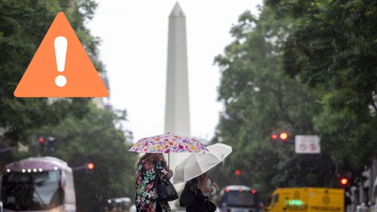 Cuándo llega la tormenta a Buenos Aires.