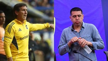 Claudio Úbeda se le plantó a Riquelme y hay revuelo total en Boca:
