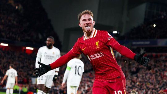 Alexis Mac Allister abre el marcador para el Liverpool que vence 1 a 0 al Real Madrid por Champions League. Alexis Mac Allister abre el marcador para el Liverpool que vence 1 a 0 al Real Madrid por Champions League.