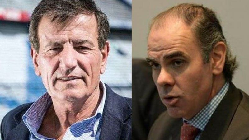 El presidente de Vélez, Raúl Gámez, mantuvo un duro cruce con el vicepresidente de la Comisión Normalizadora de la AFA, Jorge Medín, pero negaron trompadas