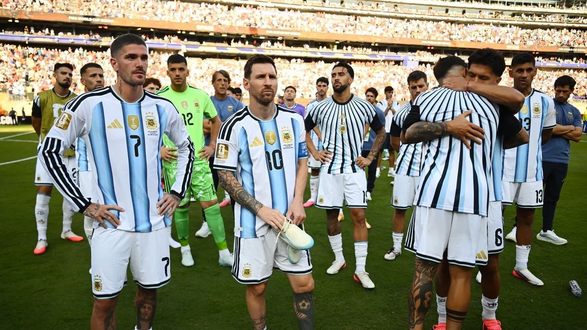 Se confirmó la sanción de la FIFA a la Selección Argentina.