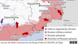 altText(Donbas prepara juicio a extranjeros y cayó Lysychansk)}