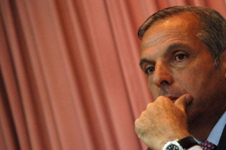 El gobernador de Neuquén, Jorge Sapag .