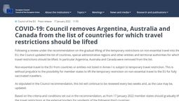 altText(Argentina, más aislada: La UE la borró de una lista clave)}