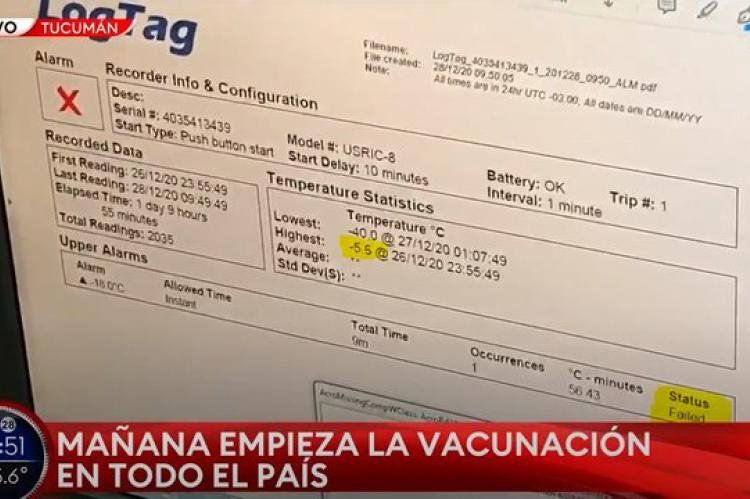 ¿Qué pasa con la temperatura de las vacunas?