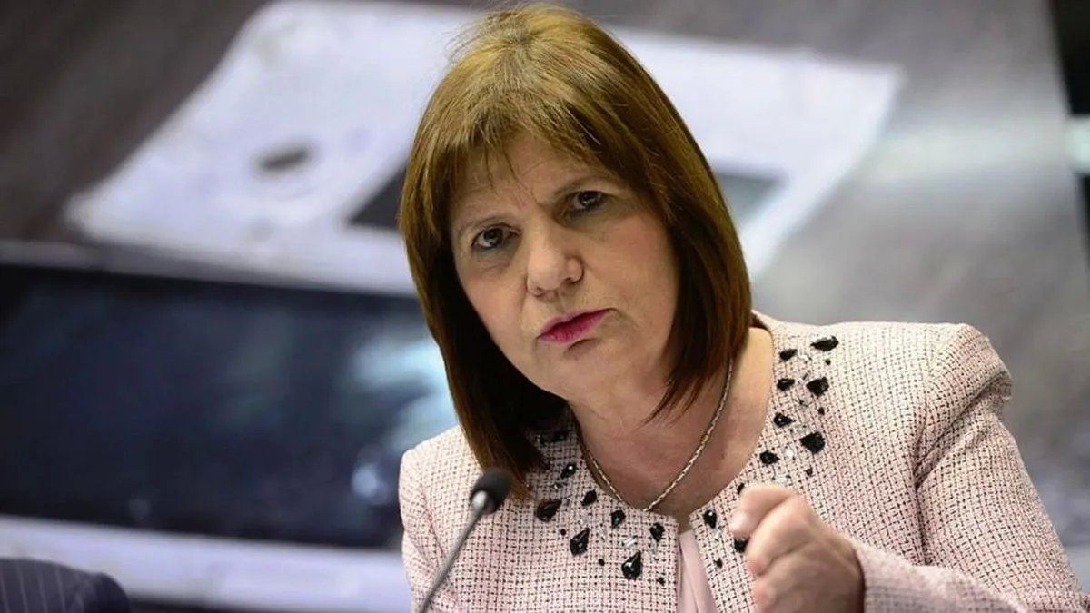 Patricia Bullrich quiere marcar la cancha.