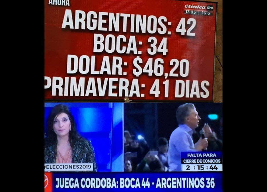 Las polémicas placas de Crónica TV
