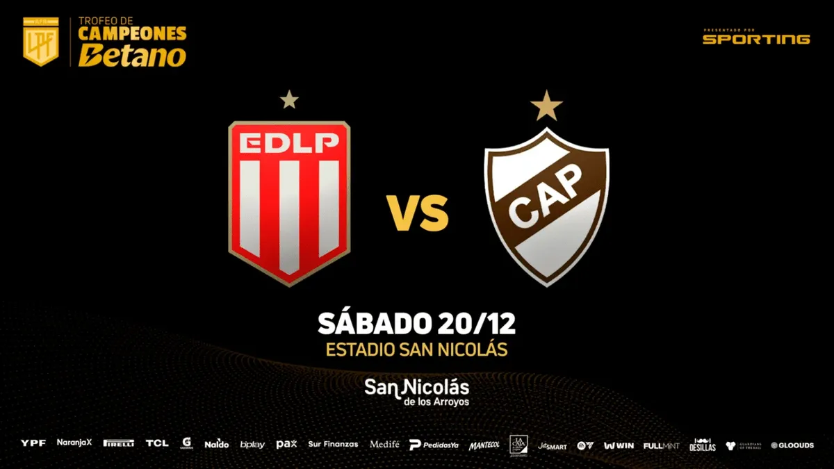 Estudiantes y Platense definen el Trofeo de Campeones en San Nicolás. Estudiantes y Platense definen el Trofeo de Campeones en San Nicolás.