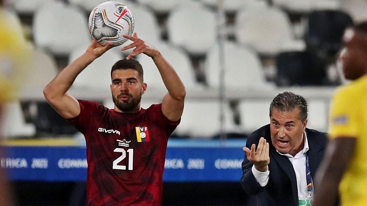 Alexander González, jugador de La Vinotinto. Alexander González, jugador de La Vinotinto.
