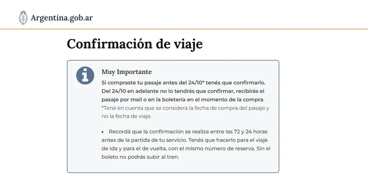 Trenes Argentinos modificó nuevamente su sistema de venta de pasajes. Trenes Argentinos modificó nuevamente su sistema de venta de pasajes.