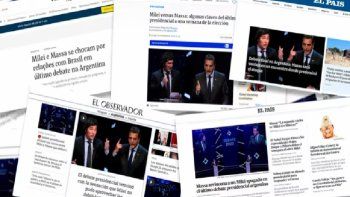 El mundo habló del debate presidencial El mundo habló del debate presidencial
