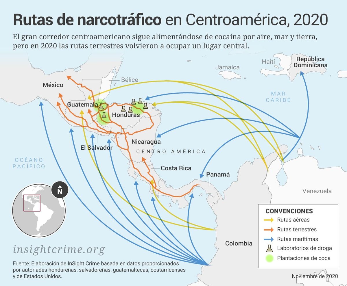 Cuidado: Ya en 2020, InSight Crime advertía acerca de las rutas marítimas. Cuidado: Ya en 2020, InSight Crime advertía acerca de las rutas marítimas.