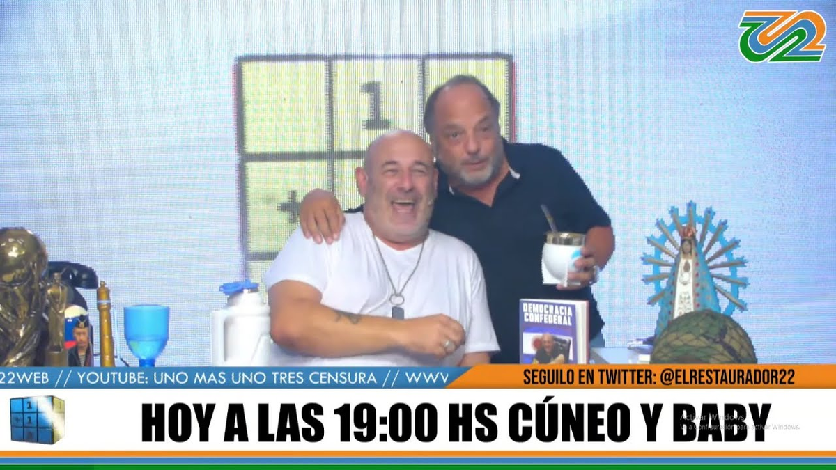 Cúneo y Baby dieron una conversación bastante interesante sobre el pasado, presente y futuro de la Argentina.