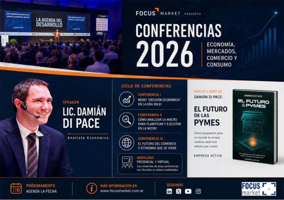 DamiánDi Pace, director de la Consultora Focus Market, reveló que la logísticaArgentina representa casi un tercio del costo lácteo y un 50% más caro. Foto:Focus Market.com