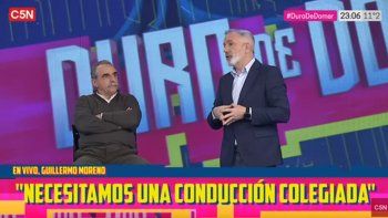 Guillermo Moreno incendió el estudio de C5N. Guillermo Moreno incendió el estudio de C5N.