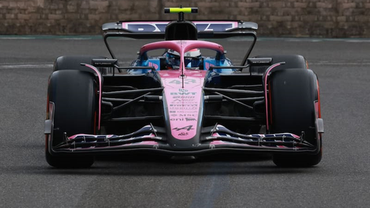 Franco Colapinto y su Ranault Alpine Franco Colapinto y su Ranault Alpine