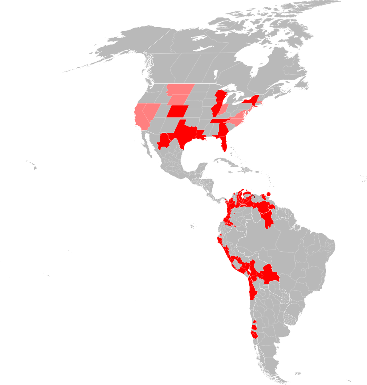 Tren de Aragua activo en 16 estados de USA. Tren de Aragua activo en 16 estados de USA.