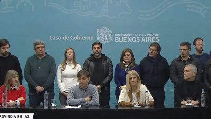 Axel Kicillof comparó el atentado con el pedido de Luciani