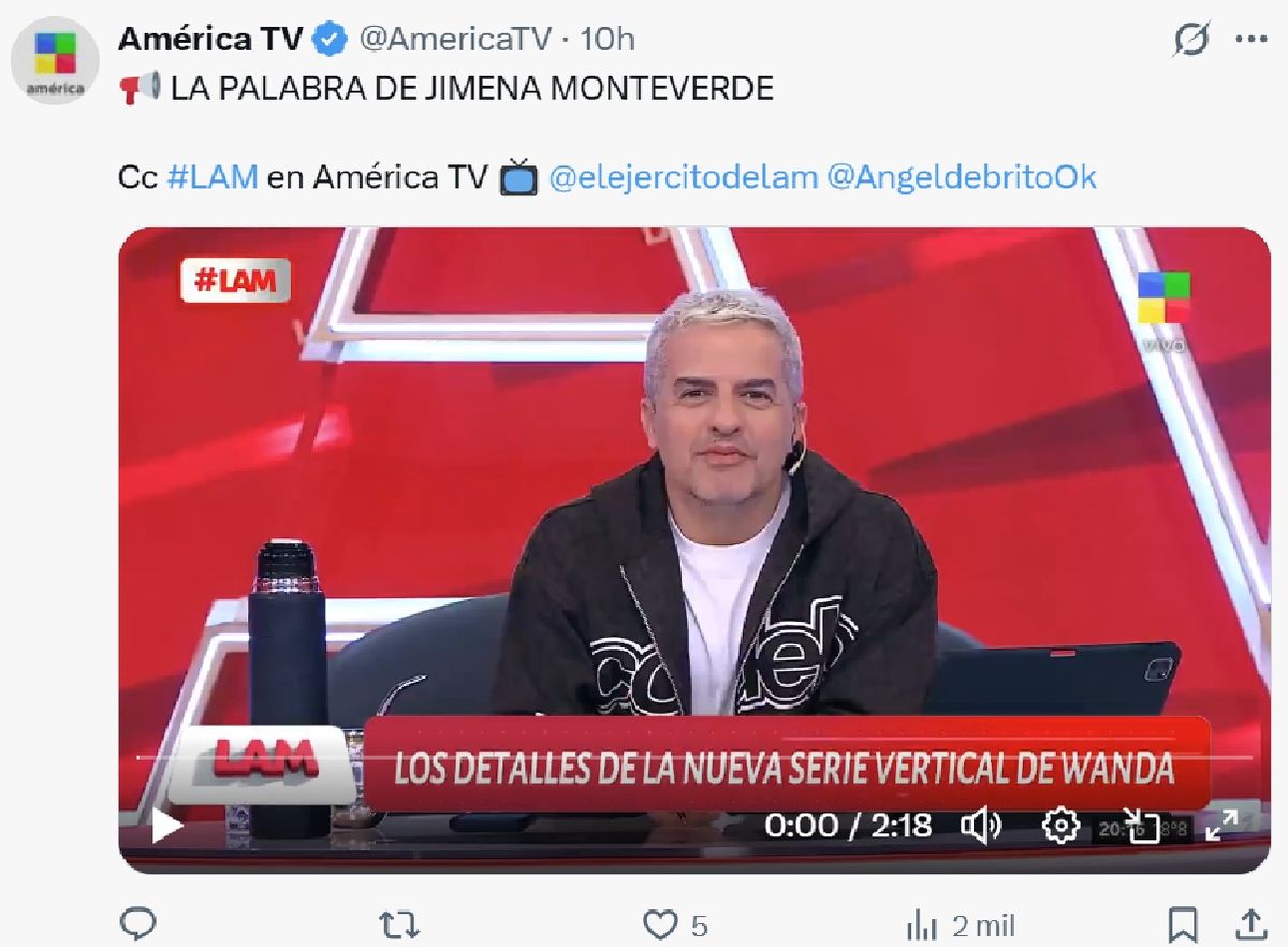 Jimena Monteverde le hizo frente a los rumores de un posible final. Jimena Monteverde le hizo frente a los rumores de un posible final.