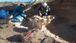 Hallazgo de nueva especie de dinosario en Argentina. En la imagen, Leonardo Filippi, investigador del Conicet en trabajos de campo / Foto: gentileza investigador - Conicet Hallazgo de nueva especie de dinosario en Argentina. En la imagen, Leonardo Filippi, investigador del Conicet en trabajos de campo / Foto: gentileza investigador - Conicet