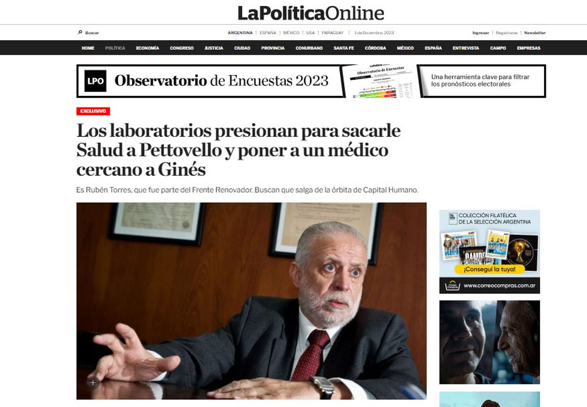 La versión de LPO. La versión de LPO. 
