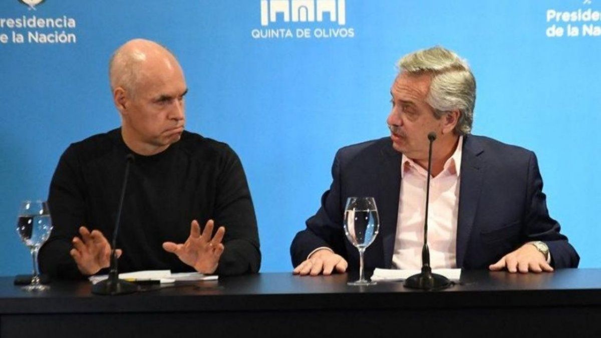 Alberto F y Rodríguez Larreta, en los informes Covid-19 de 2020