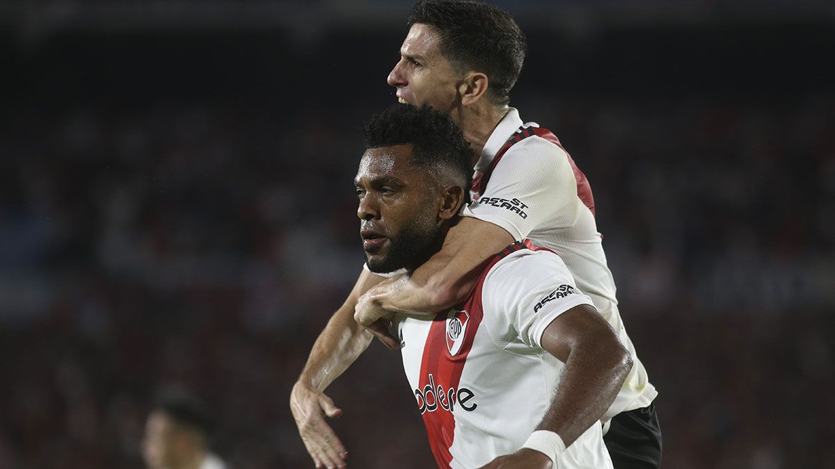 River y San Lorenzo calientan la punta de la Liga Profesional tras ganarles a Independiente y a Platense mientras que Boca rescató un empate ante Central. (Foto: Noticias Argentinas)