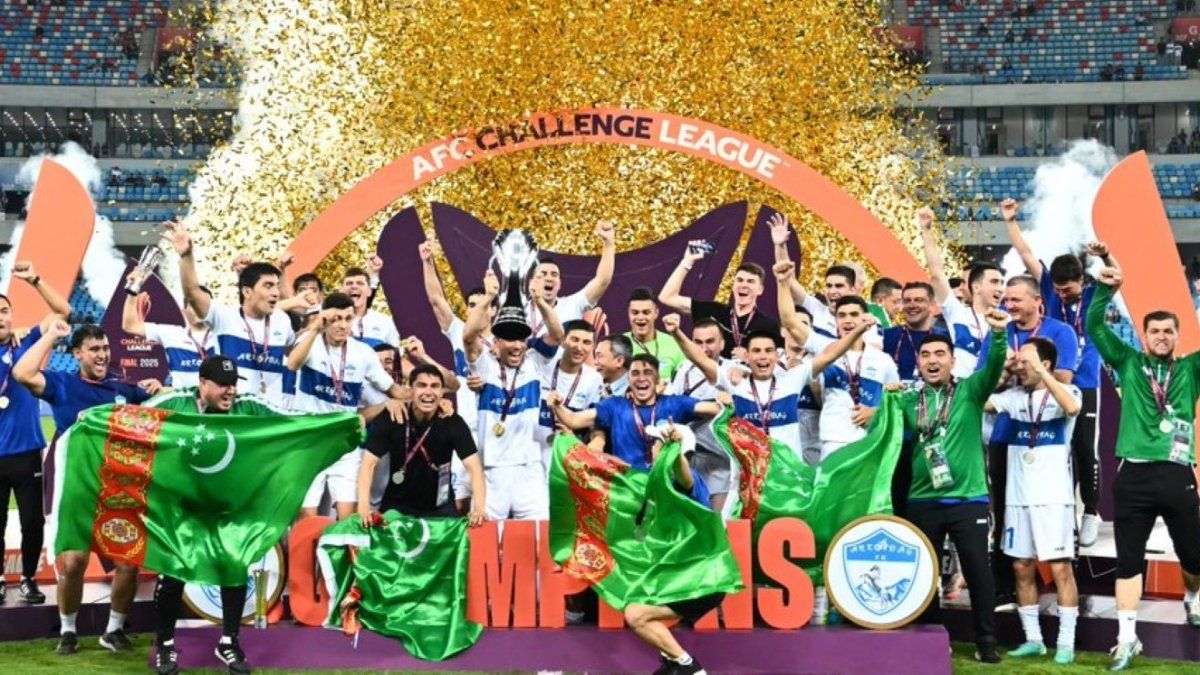 El FC Arkadag, dueño del fútbol de Turkmenistán, ex repúbica soviética y hoy parte de Asia.