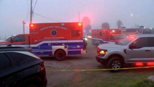 Accidente aéreo en Texas / USA: Avión de la Marina de México se estrella en misión médica