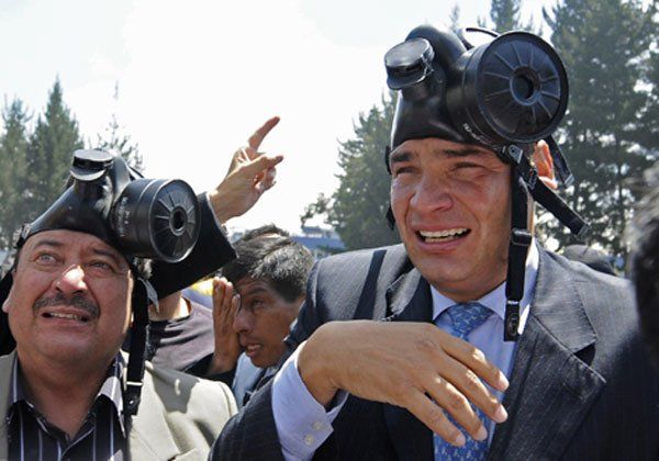 Rafael Correa, 30/09/2010.
